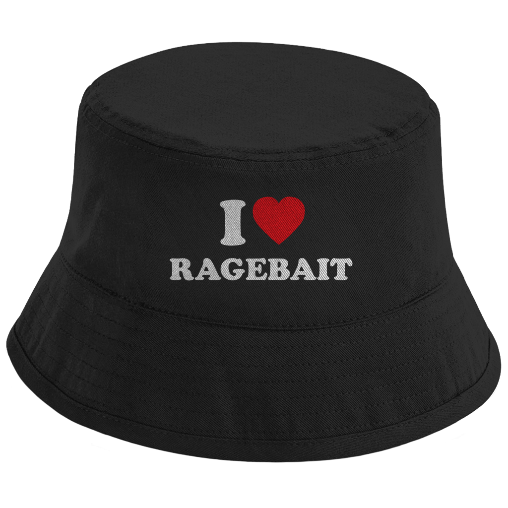 I LOVE RAGEBAIT Fischerhut