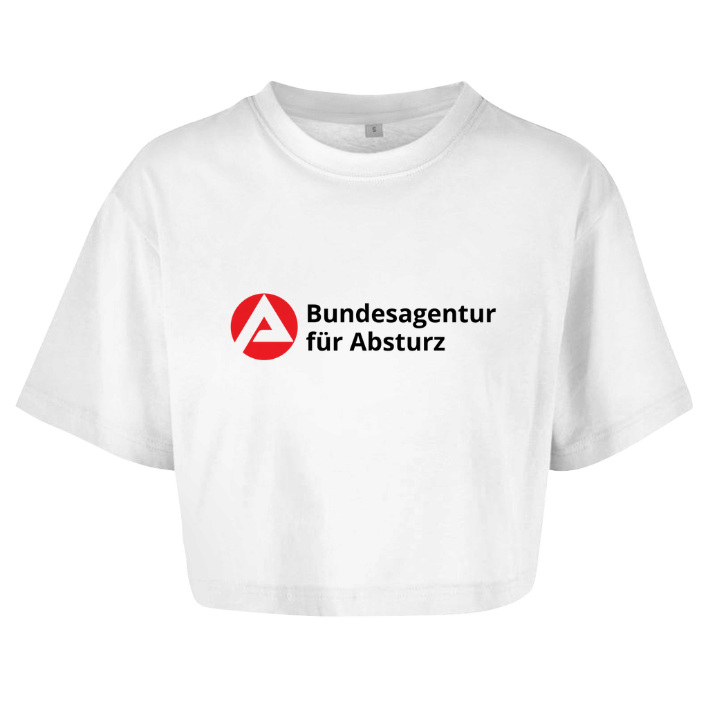 Bundesagentur für Absturz Crop-Top - finestshirts.de
