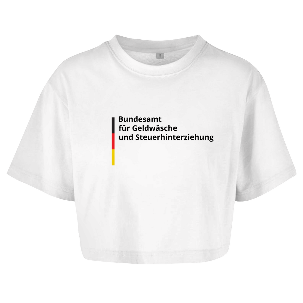 Bundesamt für Geldwäsche und Steuerhinterziehung Crop-Top - finestshirts.de