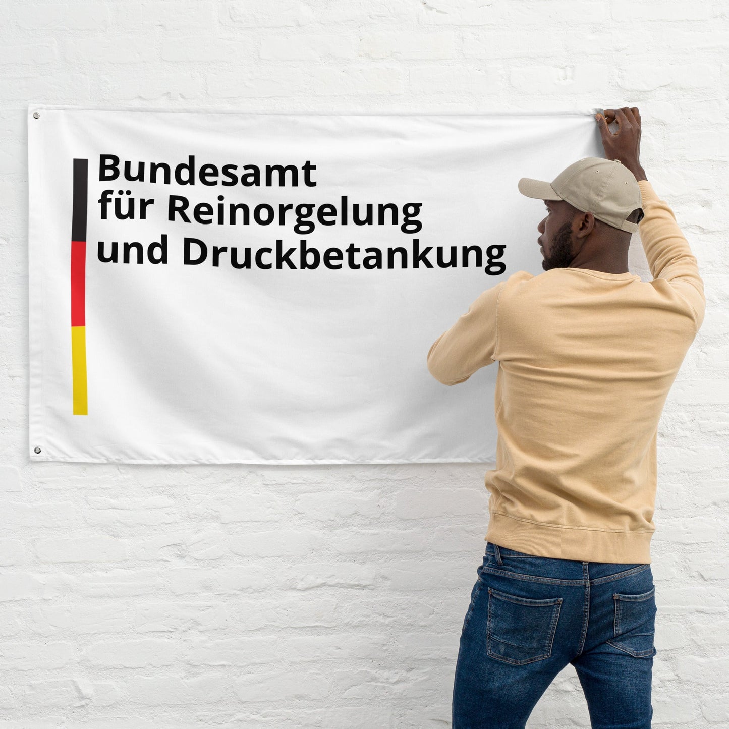 Bundesamt für Reinorgelung und Druckbetankung Flagge - finestshirts.de