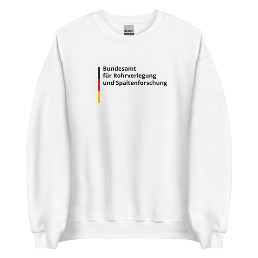 Bundesamt für Rohrverlegung und Spaltenforschung Pullover - finestshirts.de