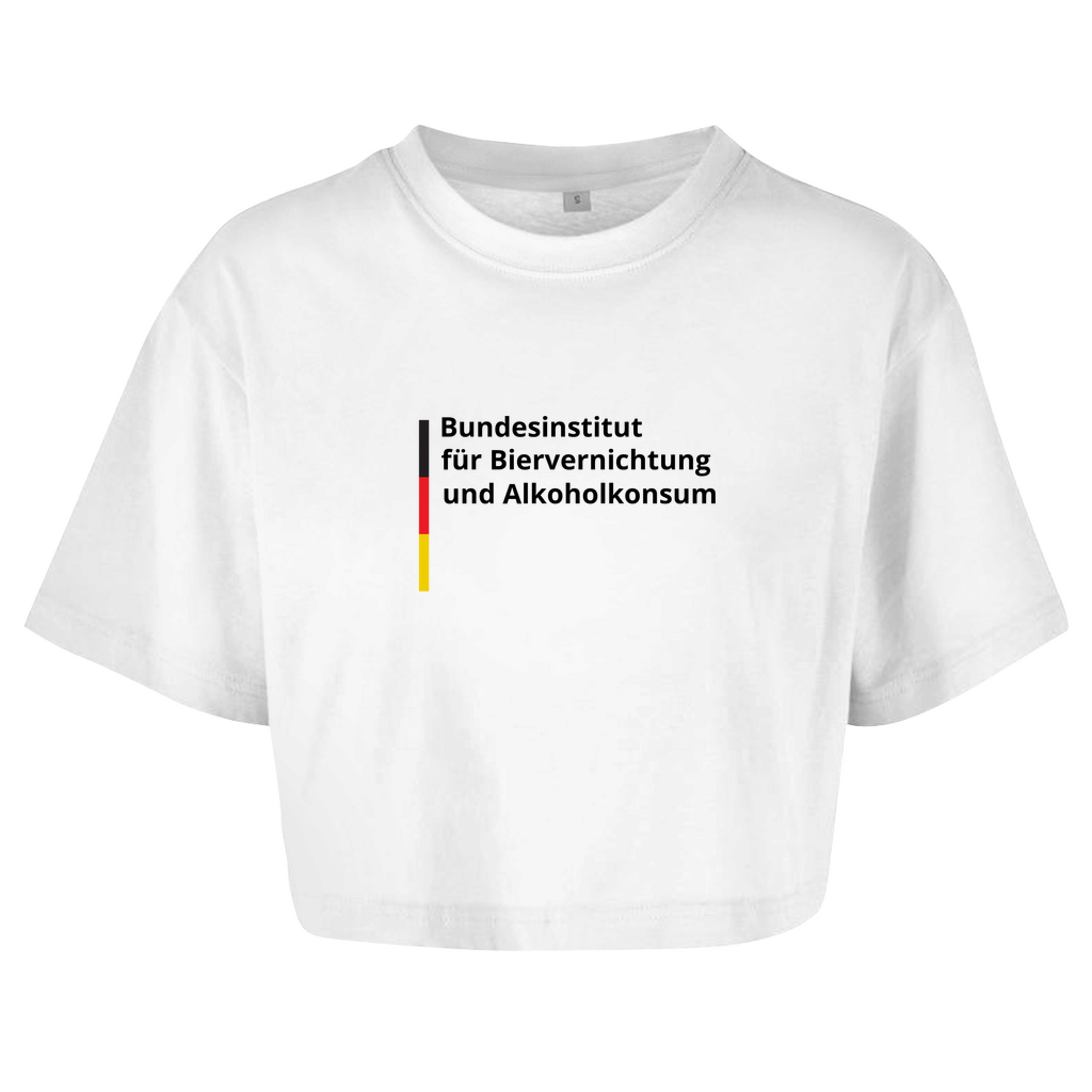 Bundesinstitut für Biervernichtung und Alkoholkonsum Crop-Top - finestshirts.de