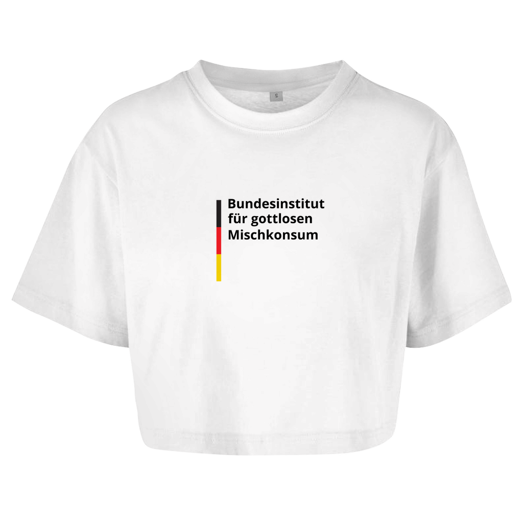 Bundesinstitut für gottlosen Mischkonsum Crop-Top - finestshirts.de