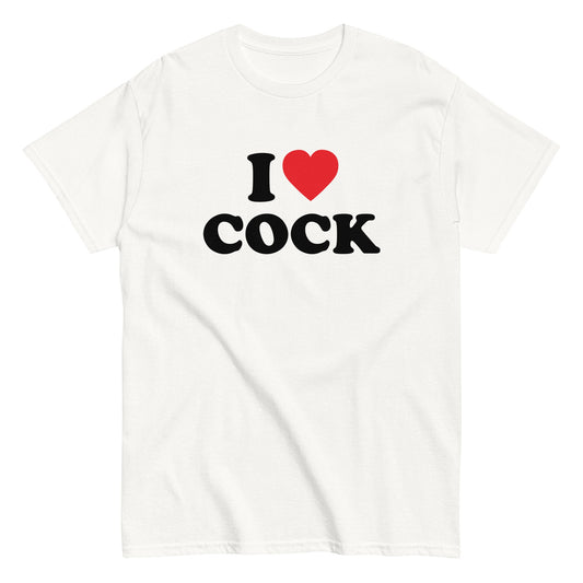 I LOVE COCK T-Shirt - finestshirts.de