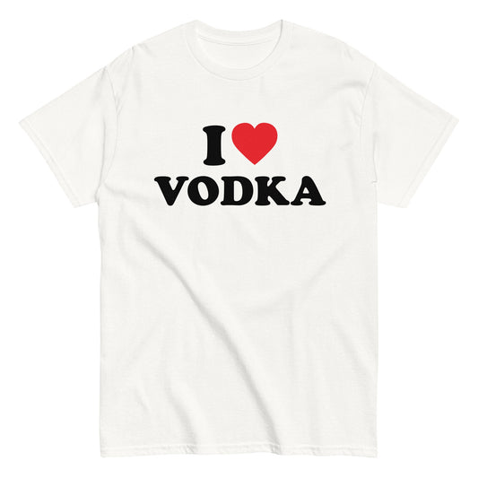 I LOVE VODKA T-Shirt - finestshirts.de
