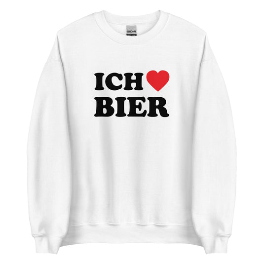 ICH LIEBE BIER Pullover - finestshirts.de