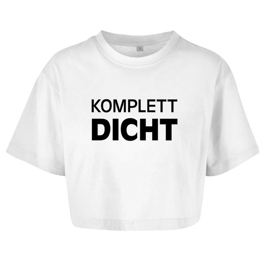 KOMPLETT DICHT Crop-Top - finestshirts.de