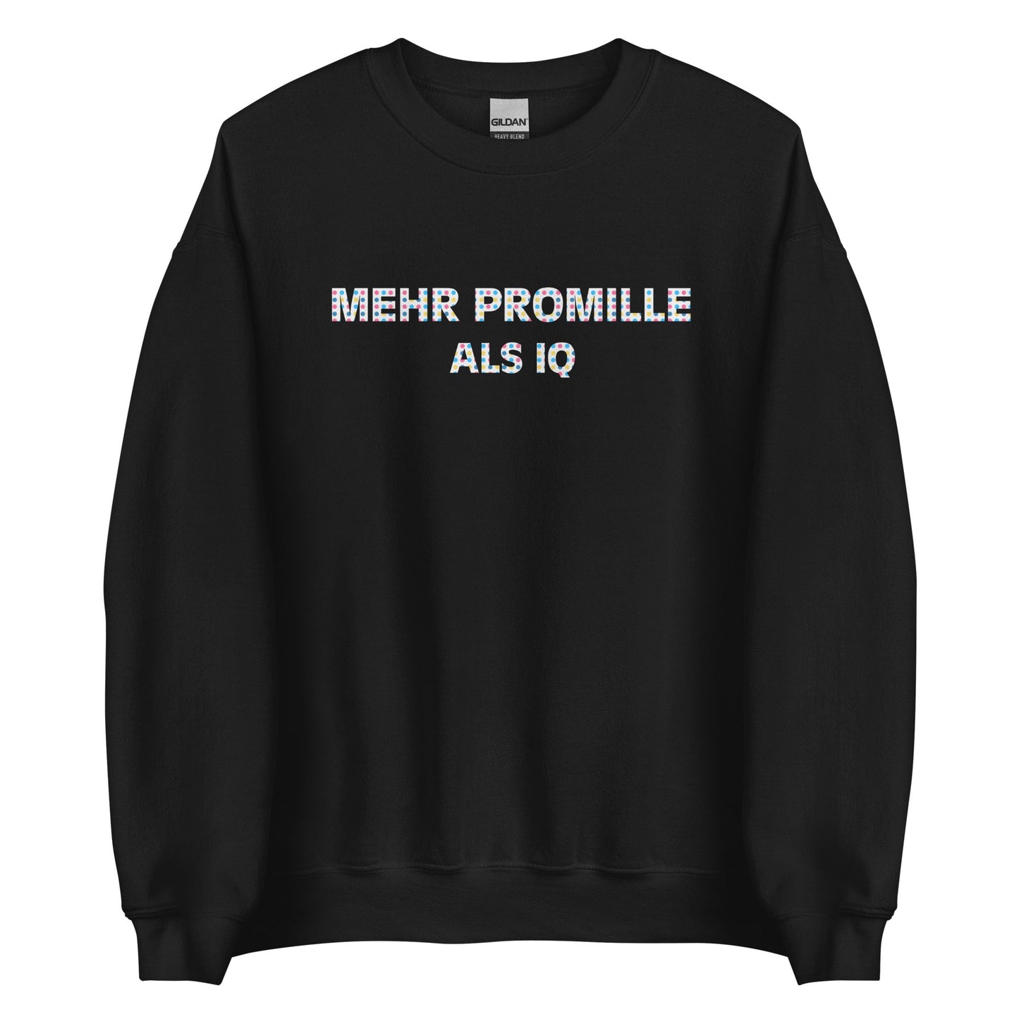 MEHR PROMILLE ALS IQ Pullover - finestshirts.de