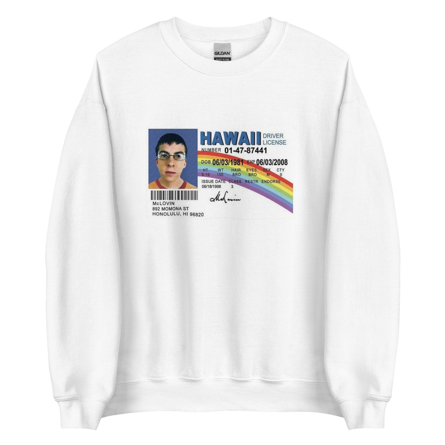 McLovin (Superbad) Pullover - finestshirts.de