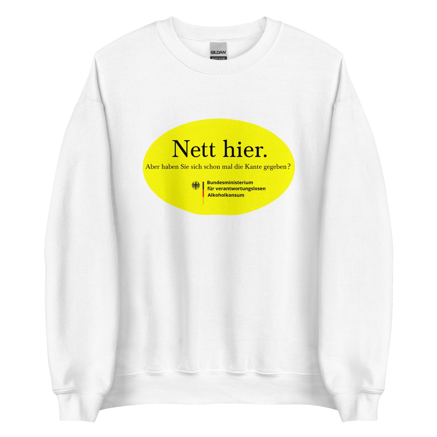 Nett hier. Aber haben Sie sich schon mal die Kante gegeben? Pullover - finestshirts.de