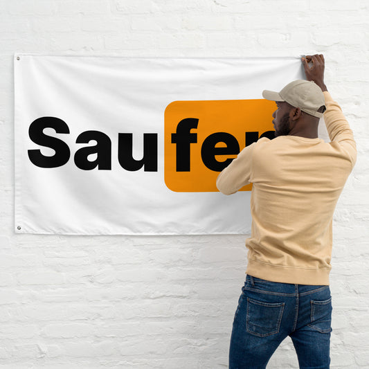 Saufen (Pornhub) Flagge - finestshirts.de