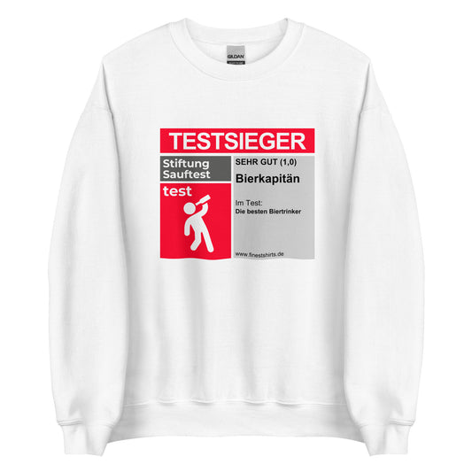 TESTSIEGER Bierkapitän Pullover - finestshirts.de