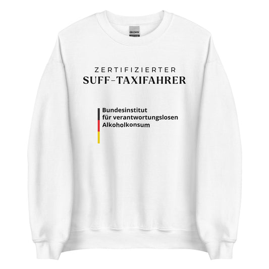ZERTIFIZIERTER SUFF-TAXIFAHRER/-IN Pullover - finestshirts.de