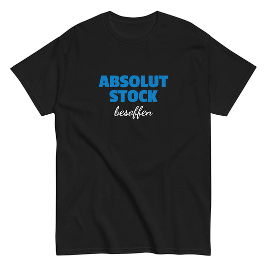 ABSOLUT STOCK besoffen T-Shirt