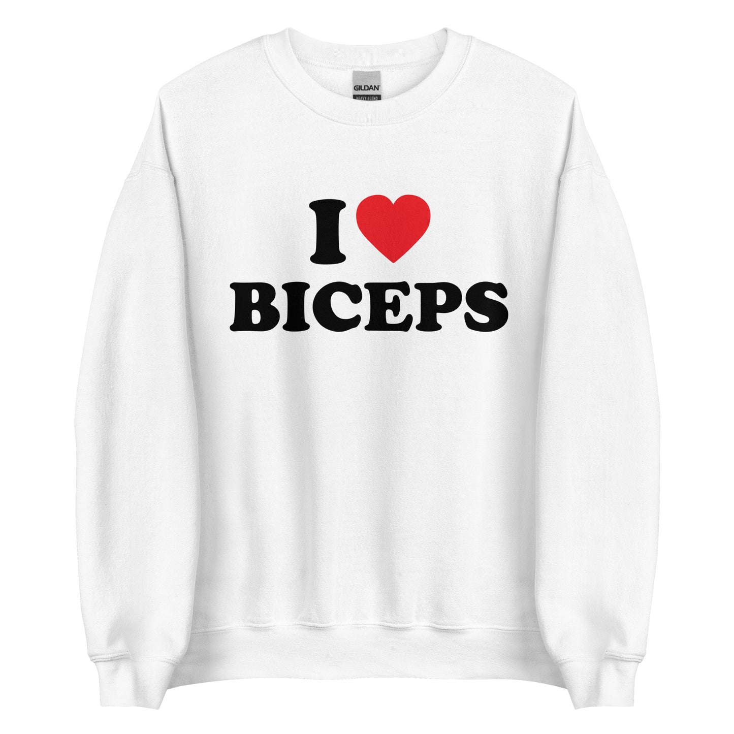 I LOVE BICEPS Pullover