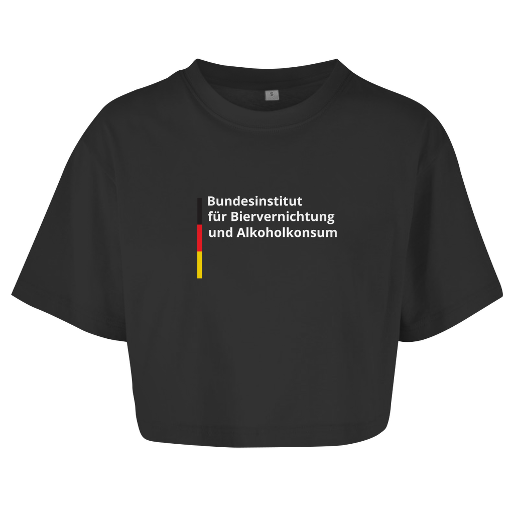 Bundesinstitut für Biervernichtung und Alkoholkonsum Crop-Top