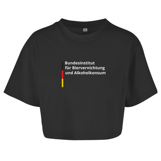 Bundesinstitut für Biervernichtung und Alkoholkonsum Crop-Top