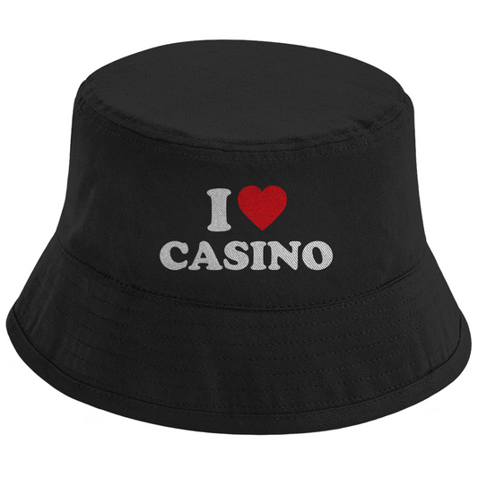 I LOVE CASINO Fischerhut