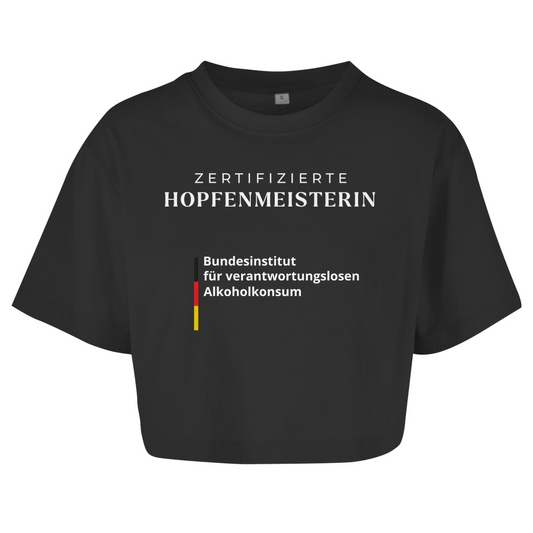 ZERTIFIZIERTE HOPFENMEISTERIN Crop-Top