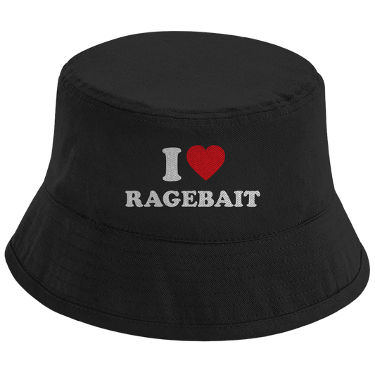 I LOVE RAGEBAIT Fischerhut
