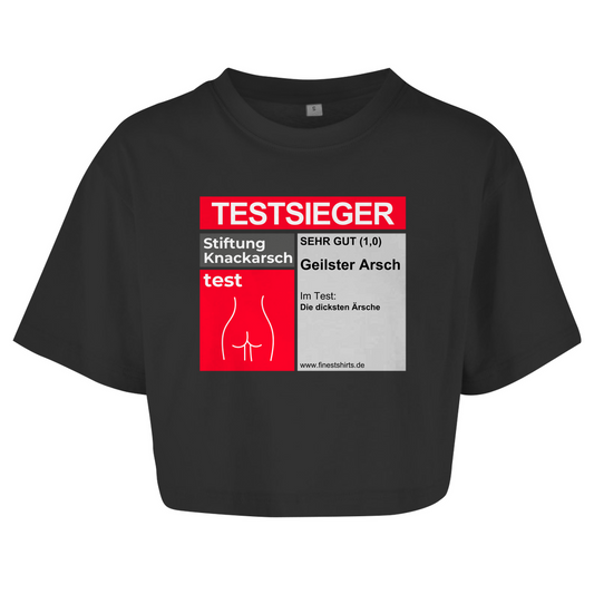 TESTSIEGER Geilster Arsch Crop-Top