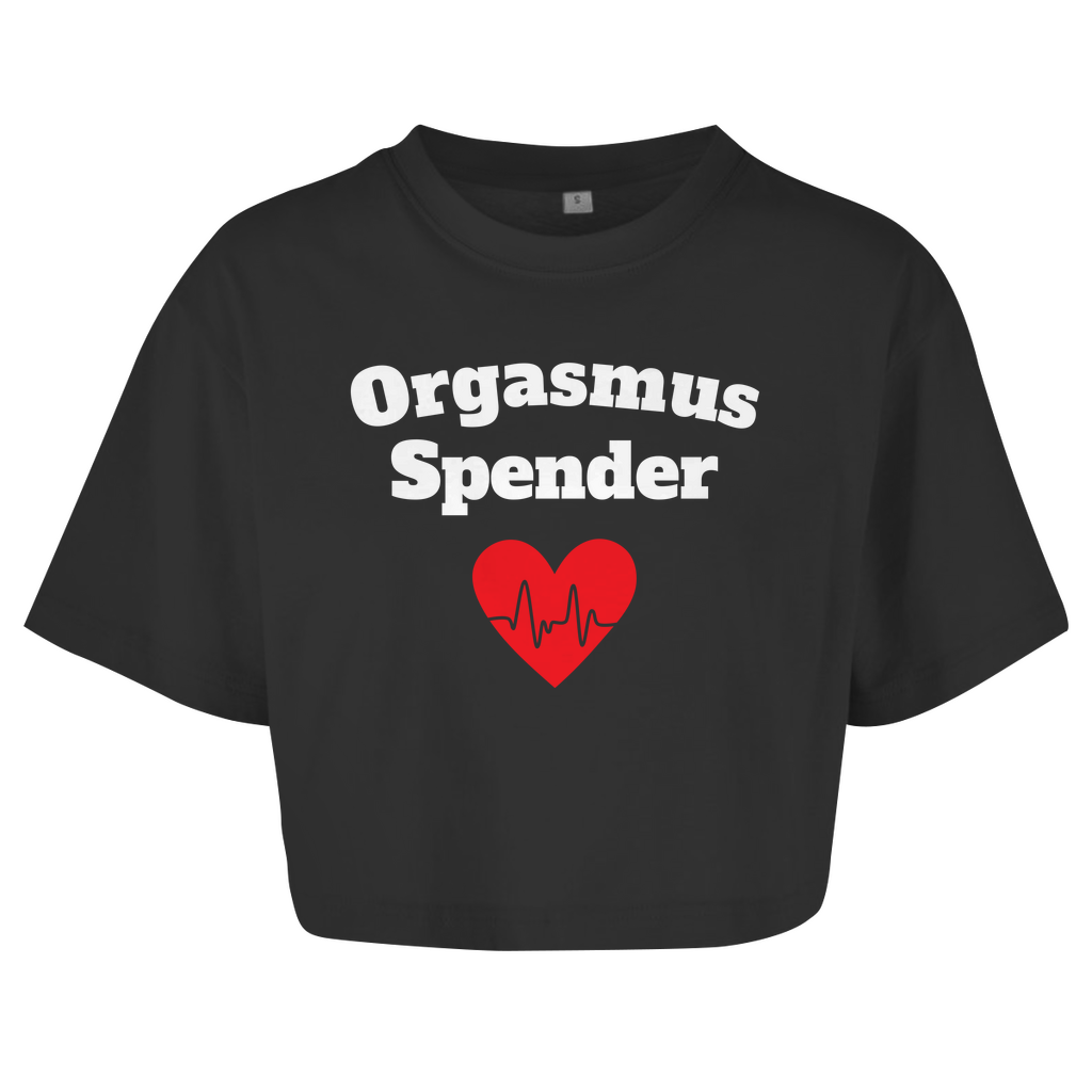 Orgasmus Spender Crop-Top