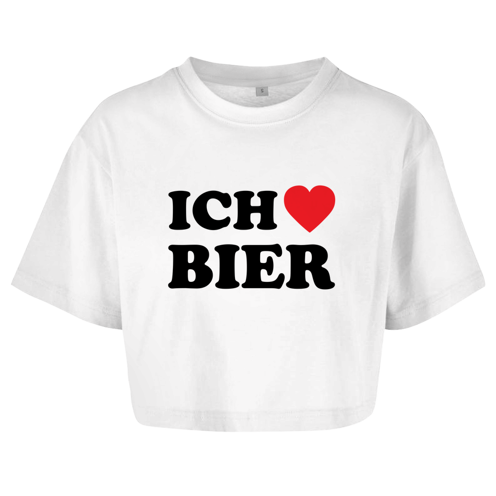 ICH LIEBE BIER Crop-Top