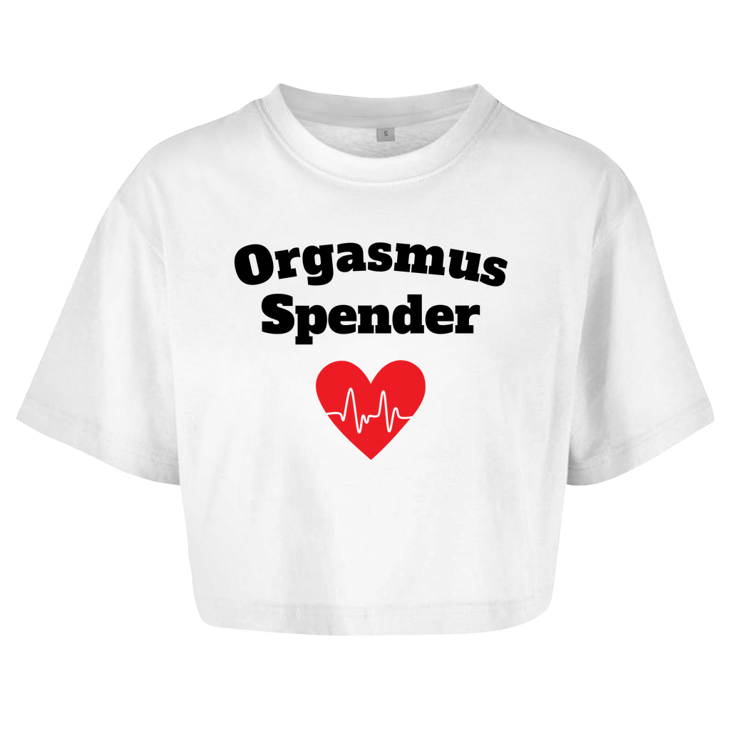 Orgasmus Spender Crop-Top