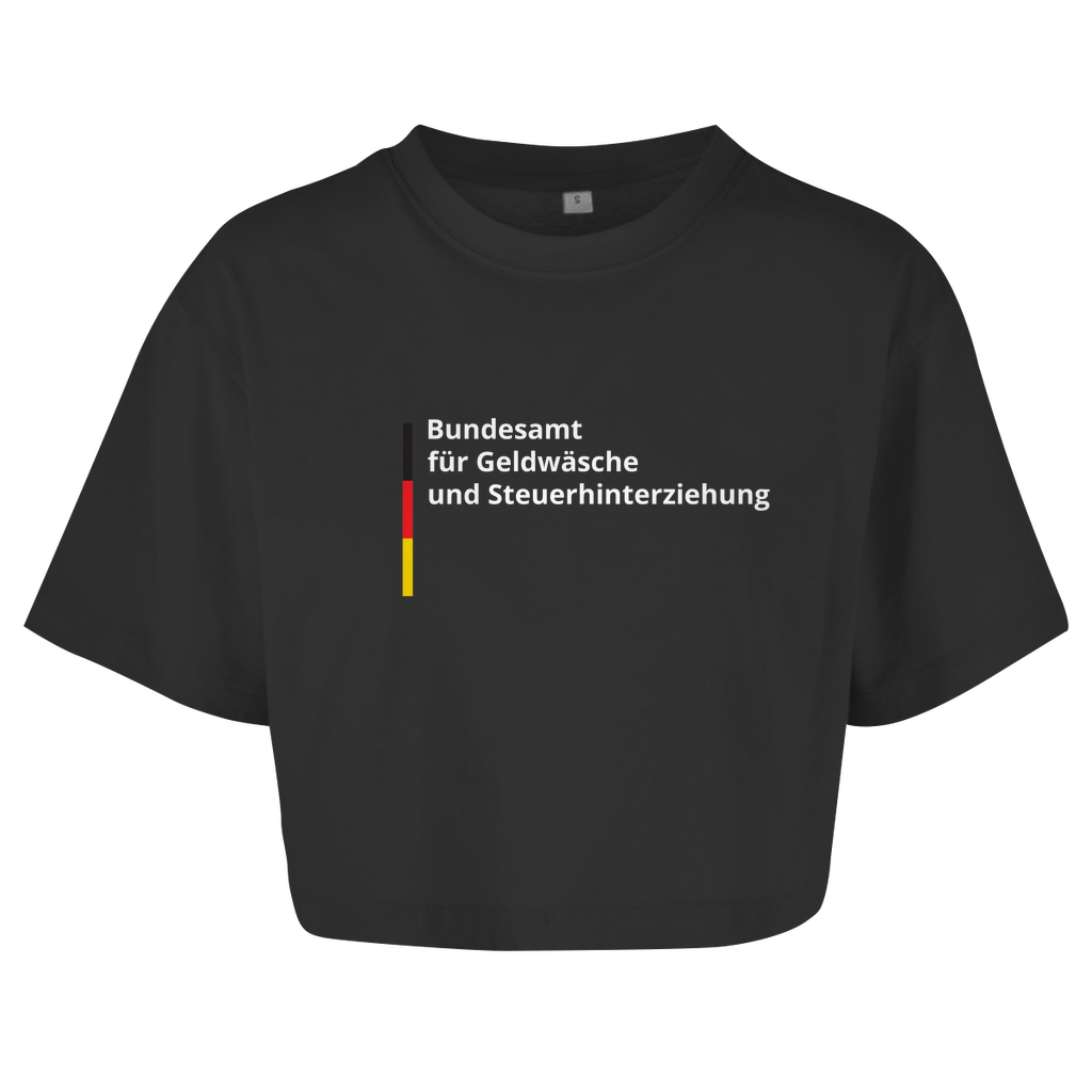 Bundesamt für Geldwäsche und Steuerhinterziehung Crop-Top - finestshirts.de