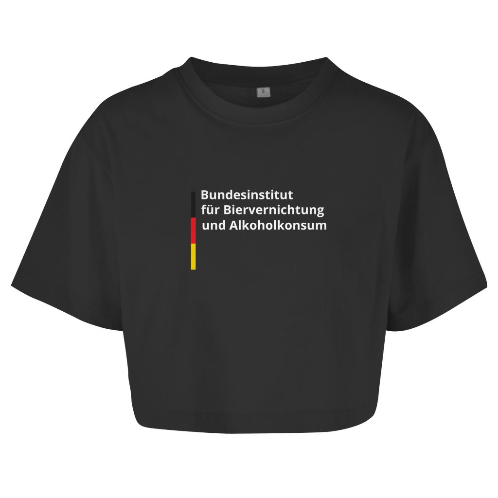 Bundesinstitut für Biervernichtung und Alkoholkonsum Crop-Top - finestshirts.de