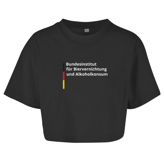 Bundesinstitut für Biervernichtung und Alkoholkonsum Crop-Top - finestshirts.de