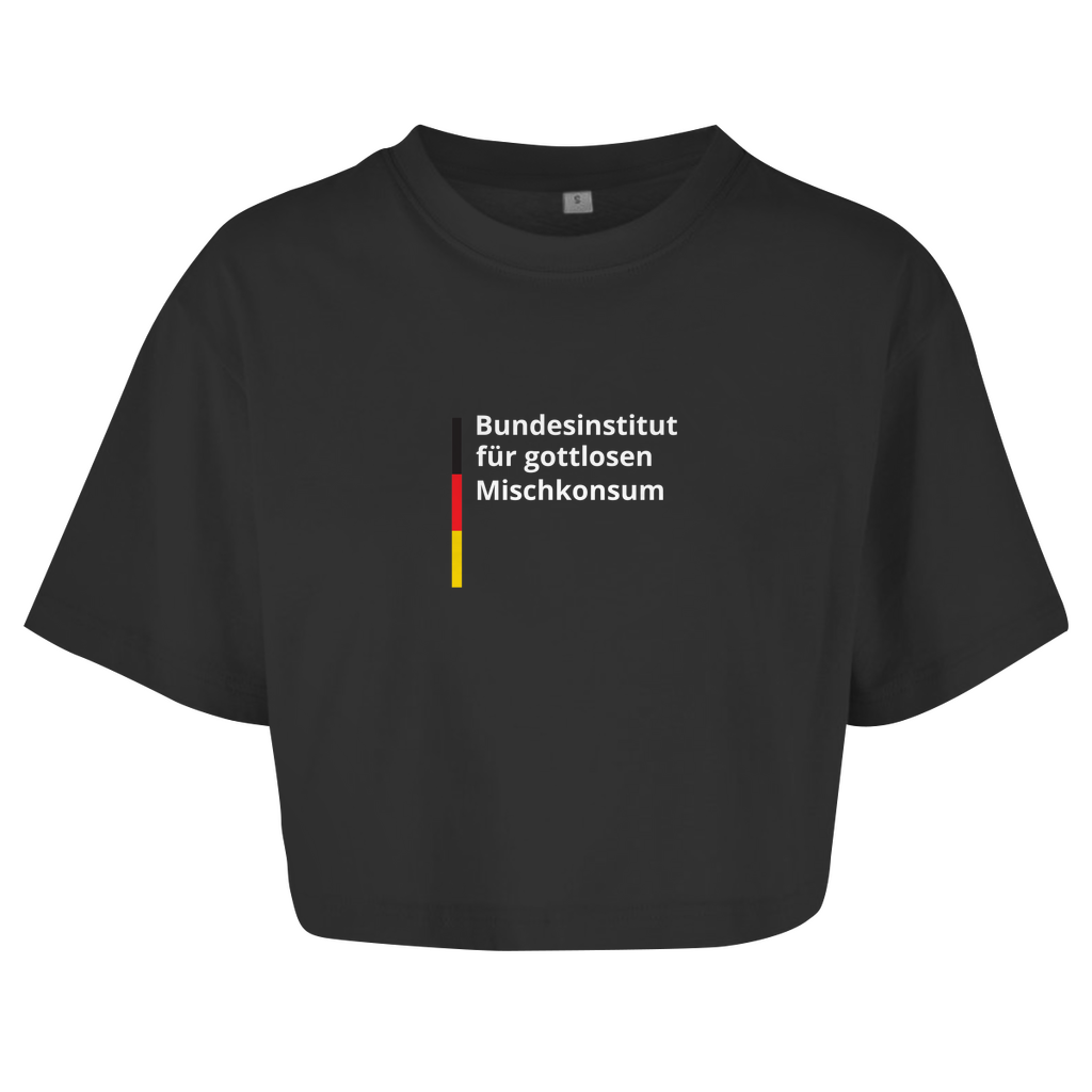 Bundesinstitut für gottlosen Mischkonsum Crop-Top - finestshirts.de