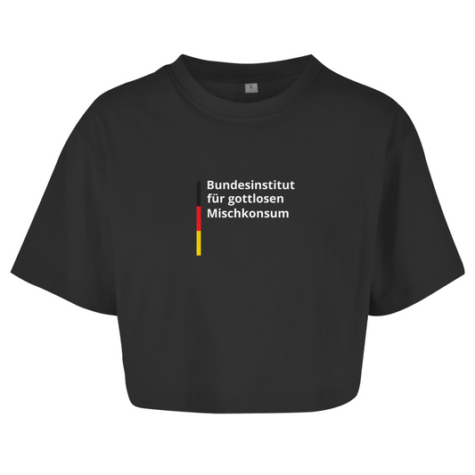 Bundesinstitut für gottlosen Mischkonsum Crop-Top - finestshirts.de