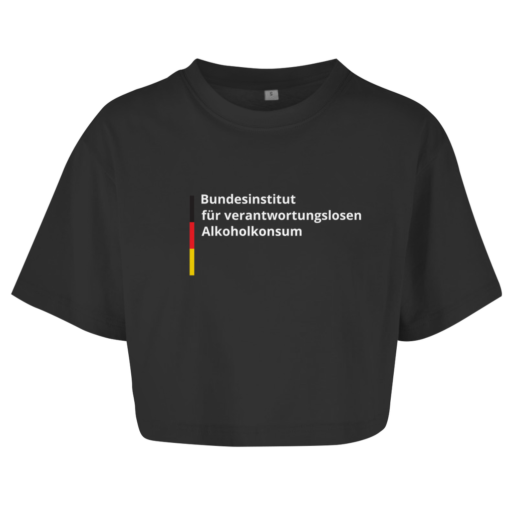 Bundesinstitut für verantwortungslosen Alkoholkonsum Crop-Top - finestshirts.de