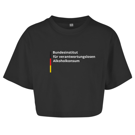 Bundesinstitut für verantwortungslosen Alkoholkonsum Crop-Top - finestshirts.de