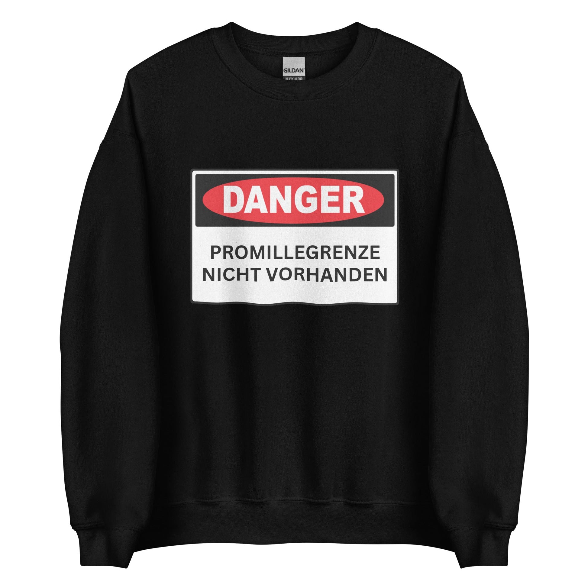 DANGER: PROMILLEGRENZE NICHT VORHANDEN Pullover - finestshirts.de