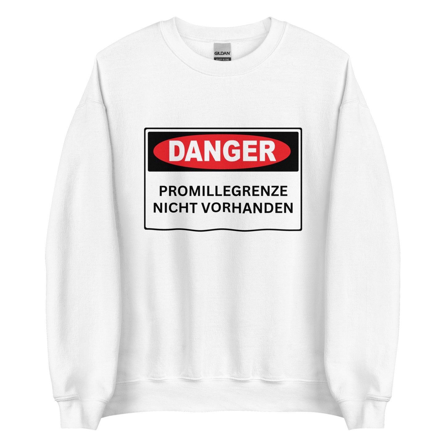 DANGER: PROMILLEGRENZE NICHT VORHANDEN Pullover - finestshirts.de