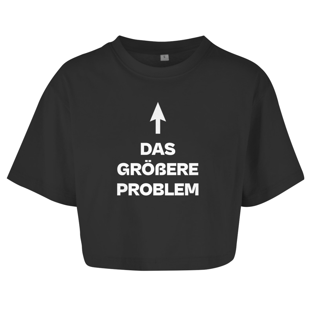 DAS GRÖßERE PROBLEM Crop-Top - finestshirts.de