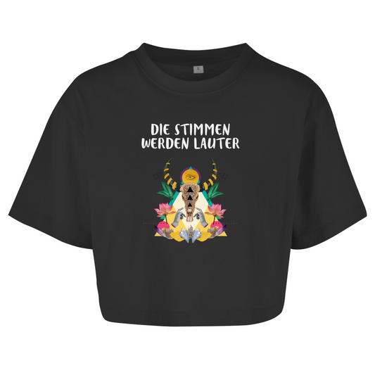 DIE STIMMEN WERDEN LAUTER Crop-Top - finestshirts.de