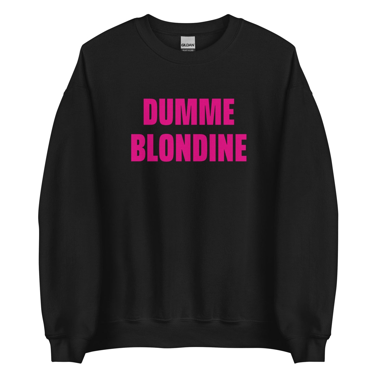 DUMME BLONDINE Pullover - finestshirts.de