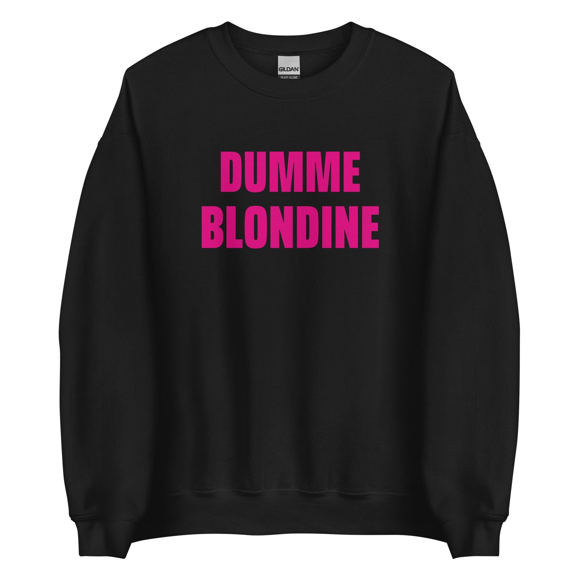 DUMME BLONDINE Pullover - finestshirts.de
