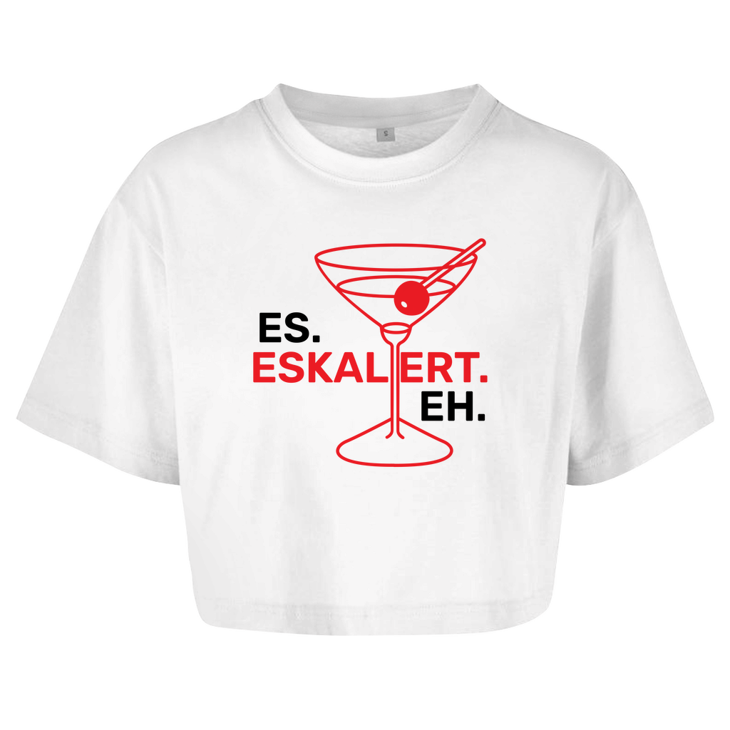 ES. ESKALIERT. EH. Crop-Top - finestshirts.de