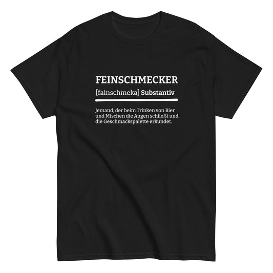 FEINSCHMECKER (Definition) T-Shirt - finestshirts.de