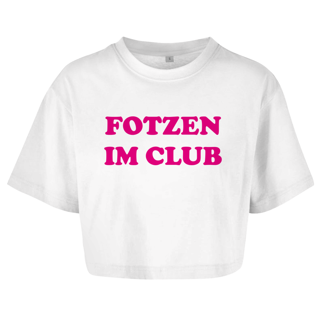 FOTZEN IM CLUB Crop-Top - finestshirts.de