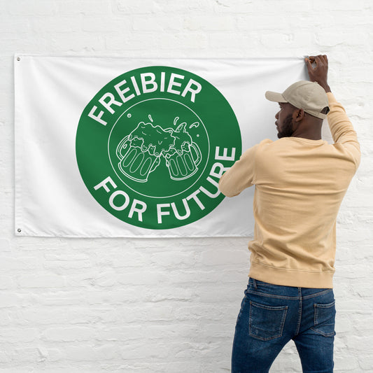 FREIBIER FOR FUTURE Flagge - finestshirts.de