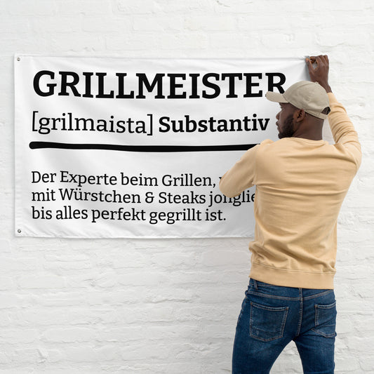 GRILLMEISTER (Definition) Flagge - finestshirts.de