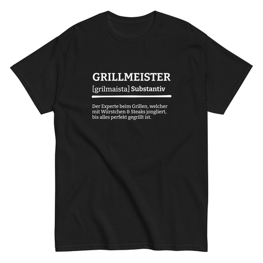 GRILLMEISTER (Definition) T-Shirt - finestshirts.de