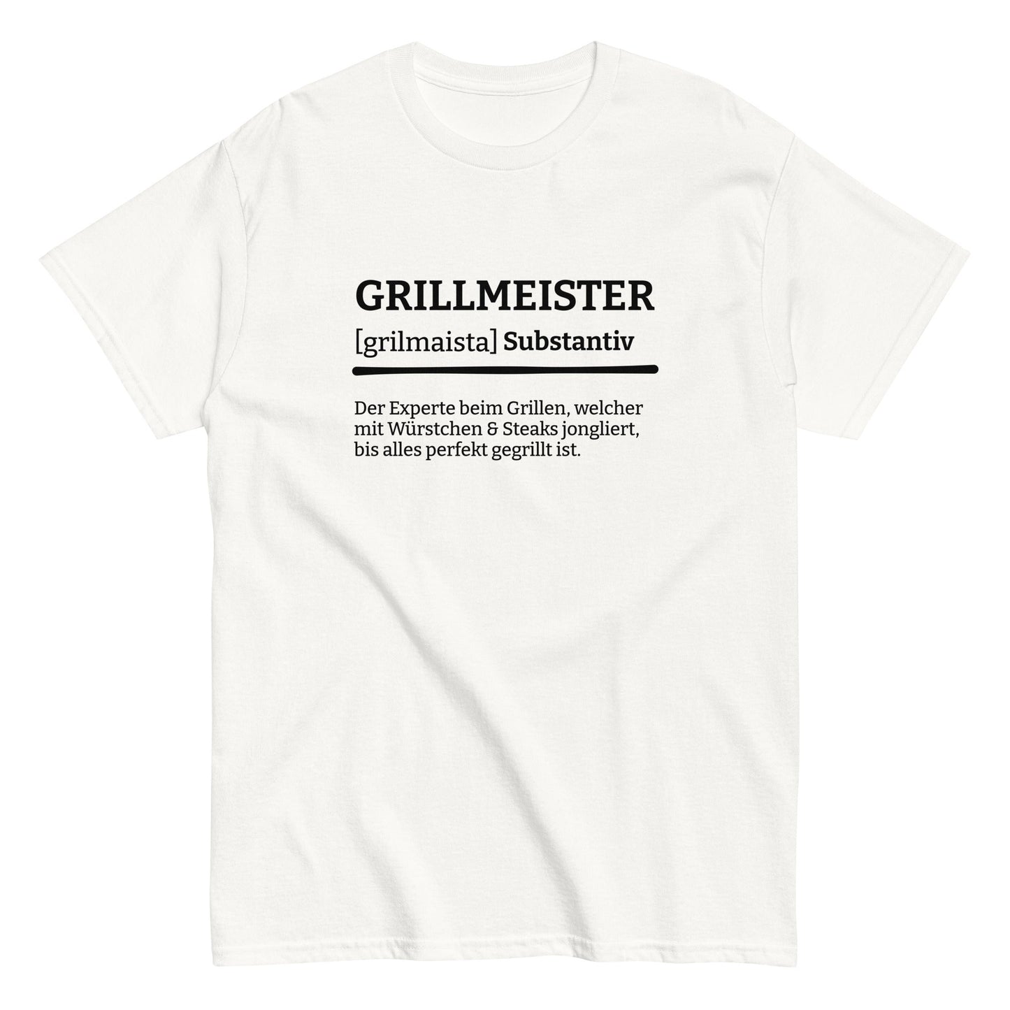 GRILLMEISTER (Definition) T-Shirt - finestshirts.de