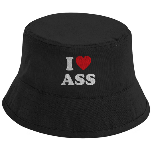 I LOVE ASS Fischerhut - finestshirts.de