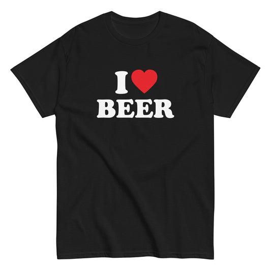 I LOVE BEER T-Shirt - finestshirts.de
